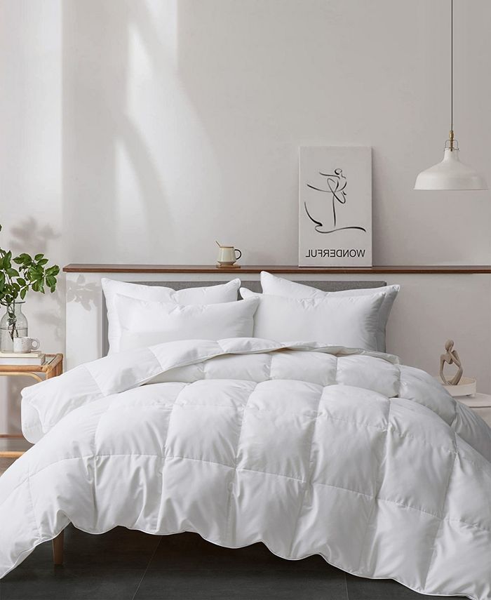 UNIKOME Year Round Feather and Down Comforter, FullQueen Macy's