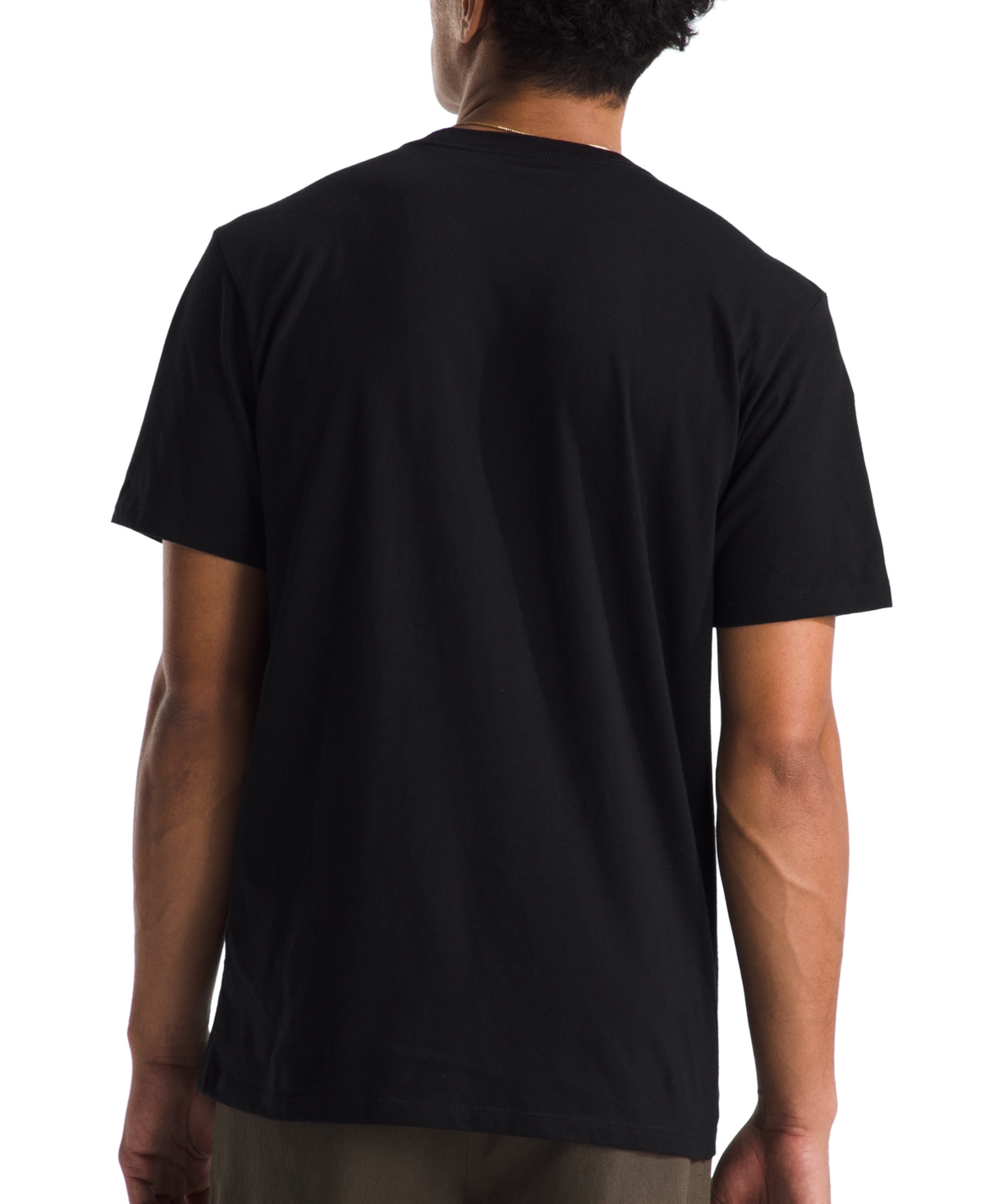 Shop The North Face Men's Fine Alpine Logo Graphic Short-sleeve T-shirt In Tnf Black
