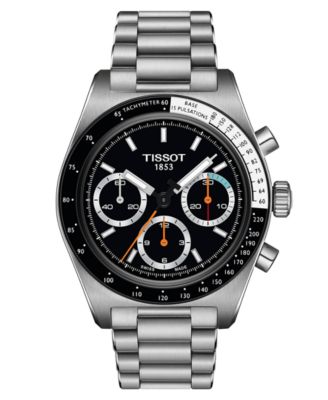 Tissot Men's Swiss Automatic Chronograph PRS 516 Stainless Steel Bracelet  Watch 41mm - Macy's