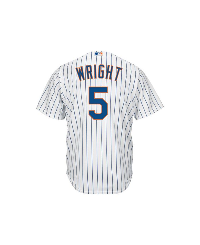 Majestic Men's David Wright New York Mets Replica Jersey - Macy's