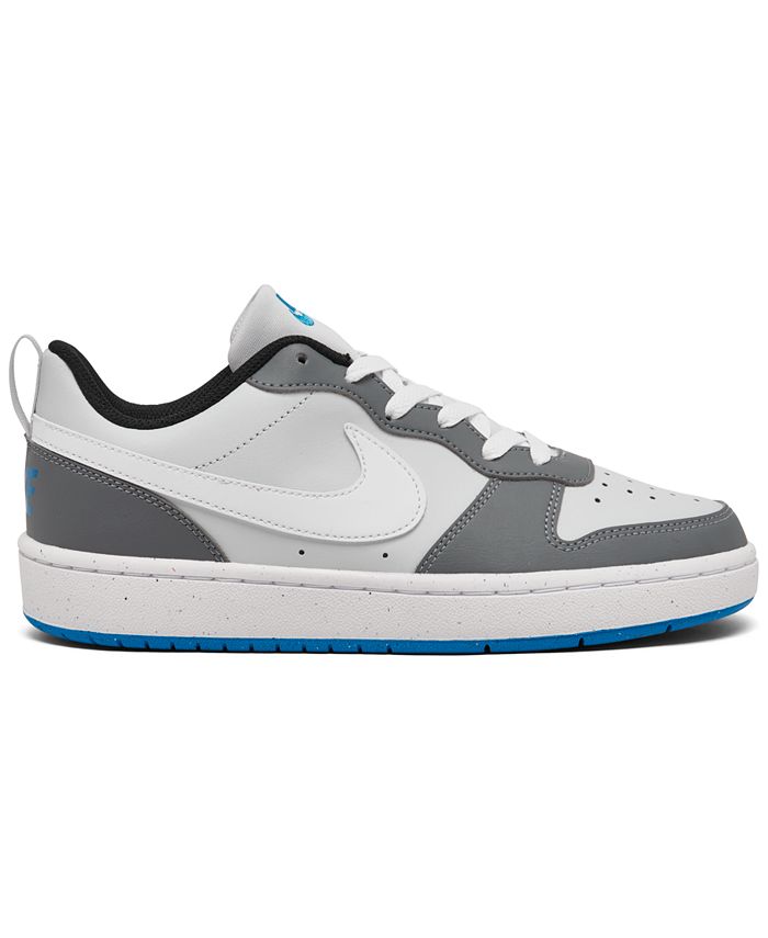 Nike Big Kids Court Borough Low Recraft Casual Sneakers from Finish