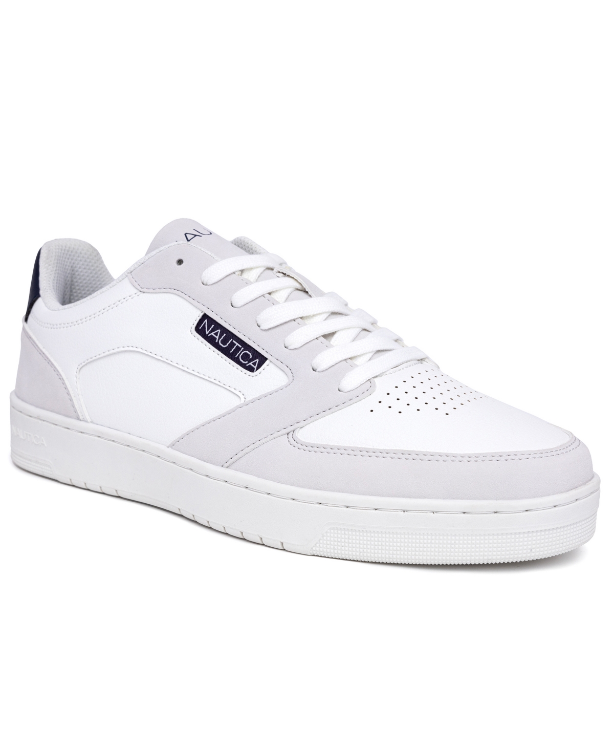 Nautica Men's Bascule Casual Flat Sneakers - Gray, Navy