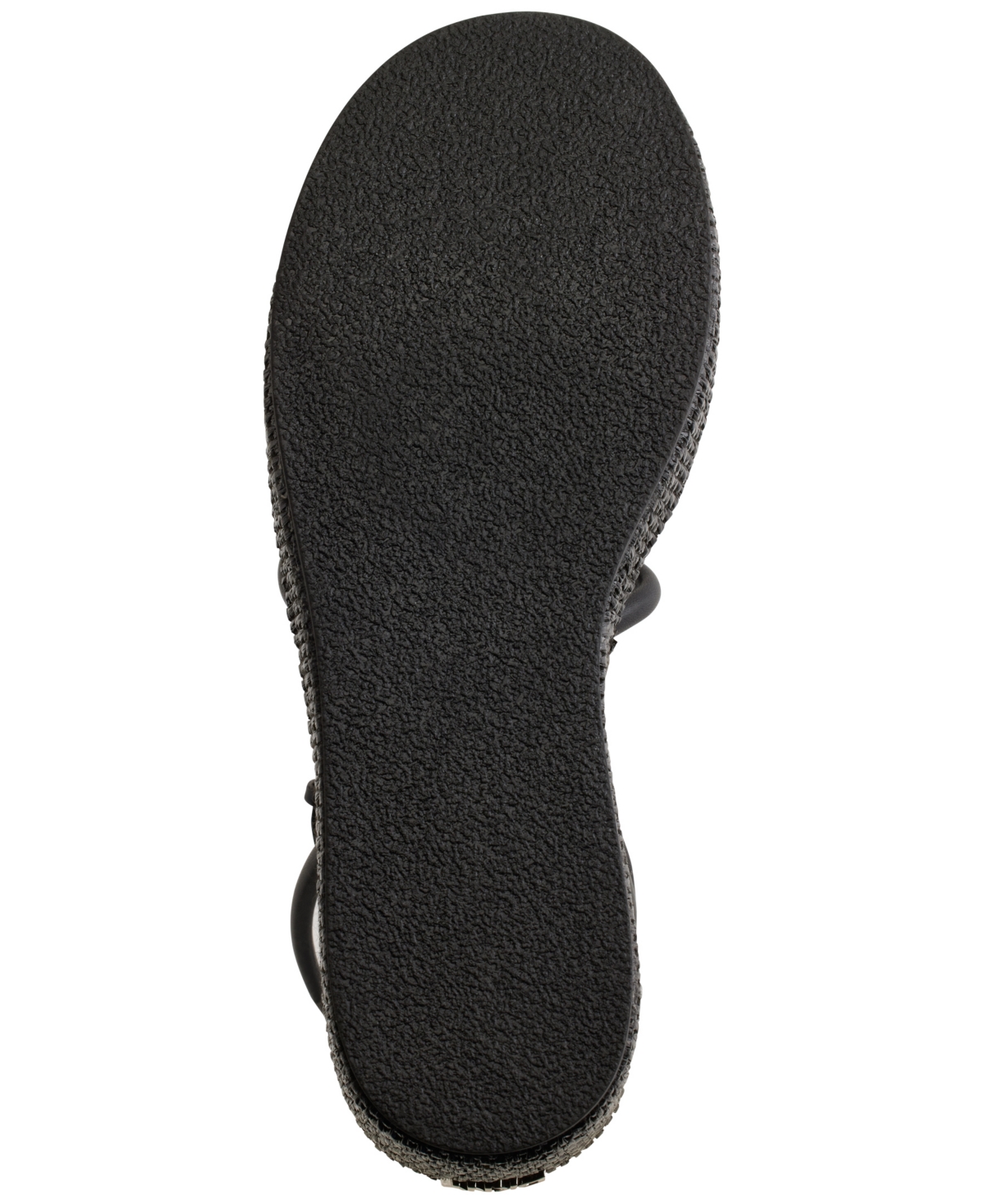 Shop Dkny Women's Cyrilla Strappy Platform Wedge Sandals In Black