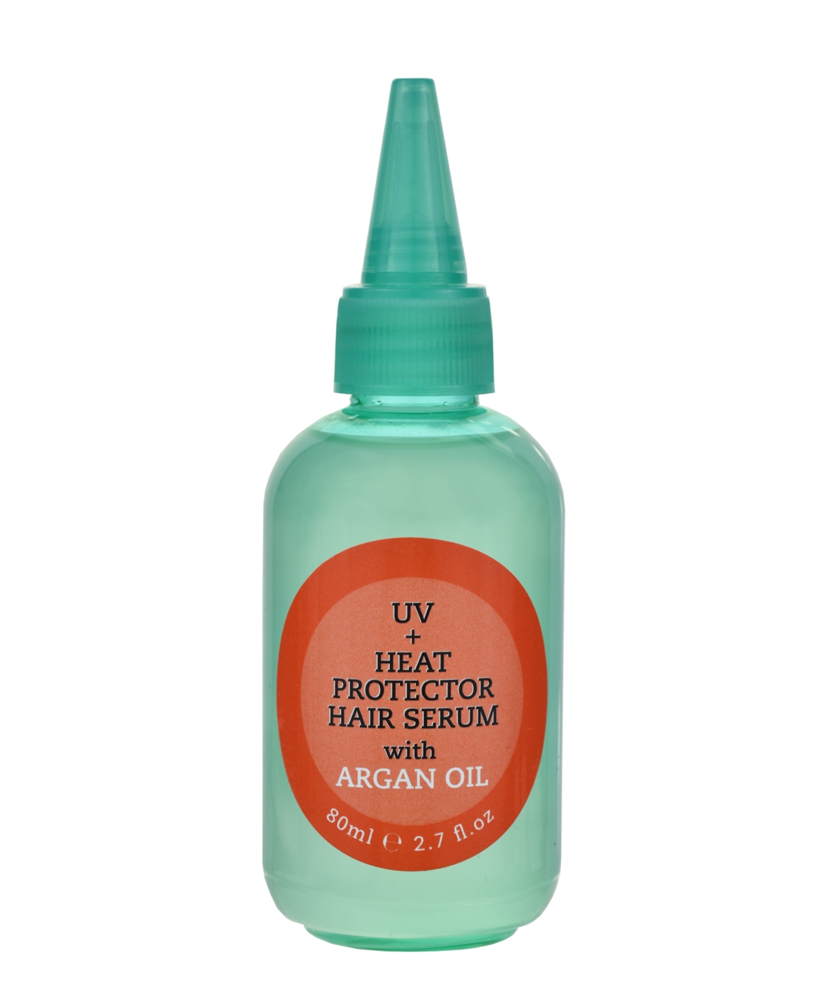 Uv + Heat Protector Hair Serum With Argan Oil, 2.7 oz. - Clear