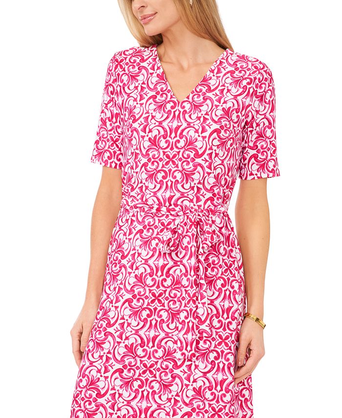 Petite tie waist dress online