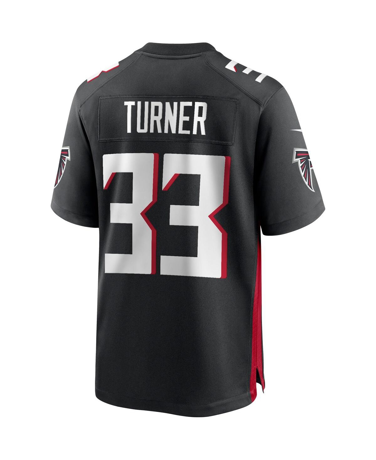 Men's Nike Michael TurnerAtlanta Falcons Game Retired Player Jersey - Black