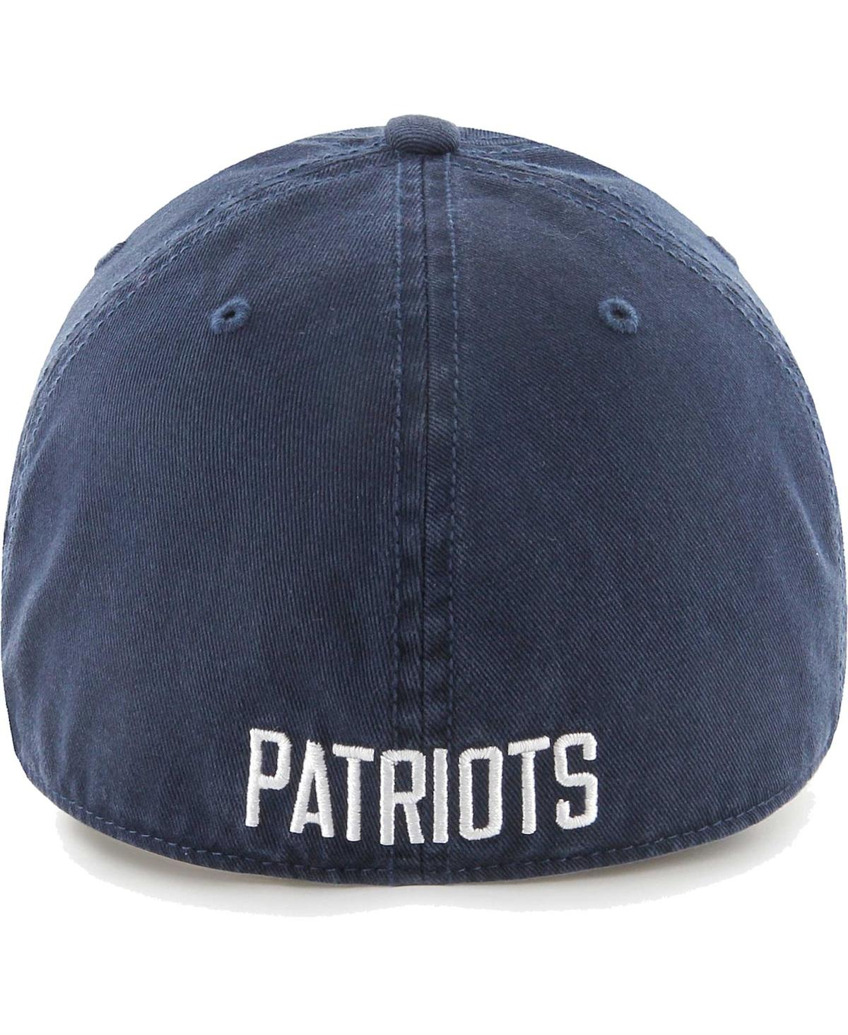 Men's '47 BrandDistressed New England Patriots Gridiron Classics Franchise Legacy Fitted Hat - Navy