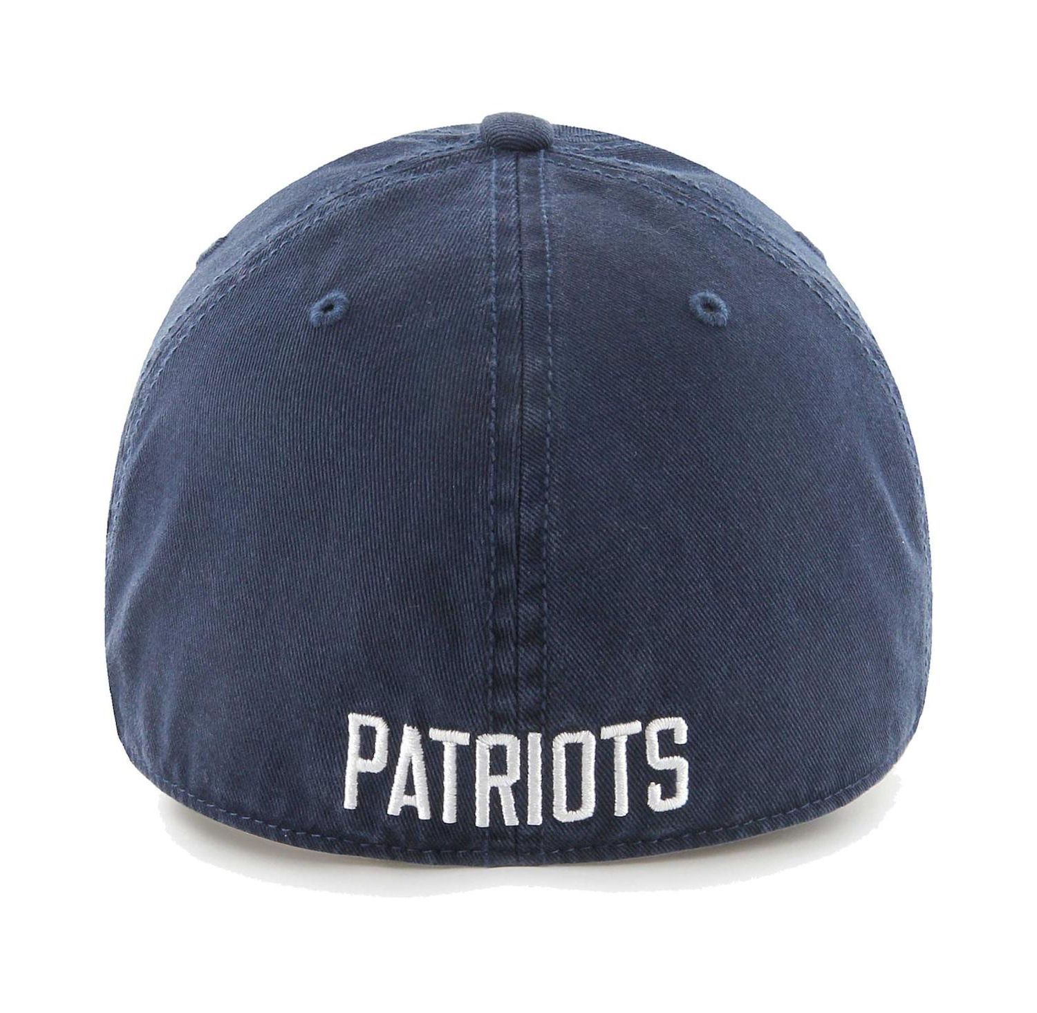 Men's Navy Distressed New England Patriots Gridiron Classics Franchise Legacy Fitted Hat
