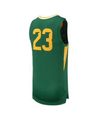 Men's #23 Green Baylor Bears Replica Basketball Jersey