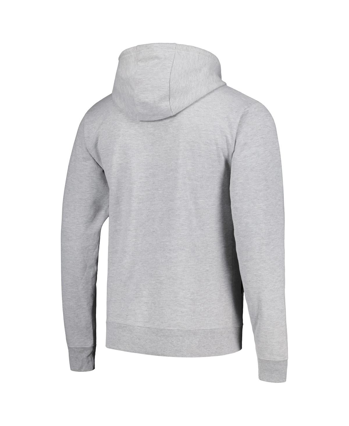 Men's League Collegiate WearDistressed Colorado Buffaloes Tall Arch Essential Pullover Hoodie - Heather Gray