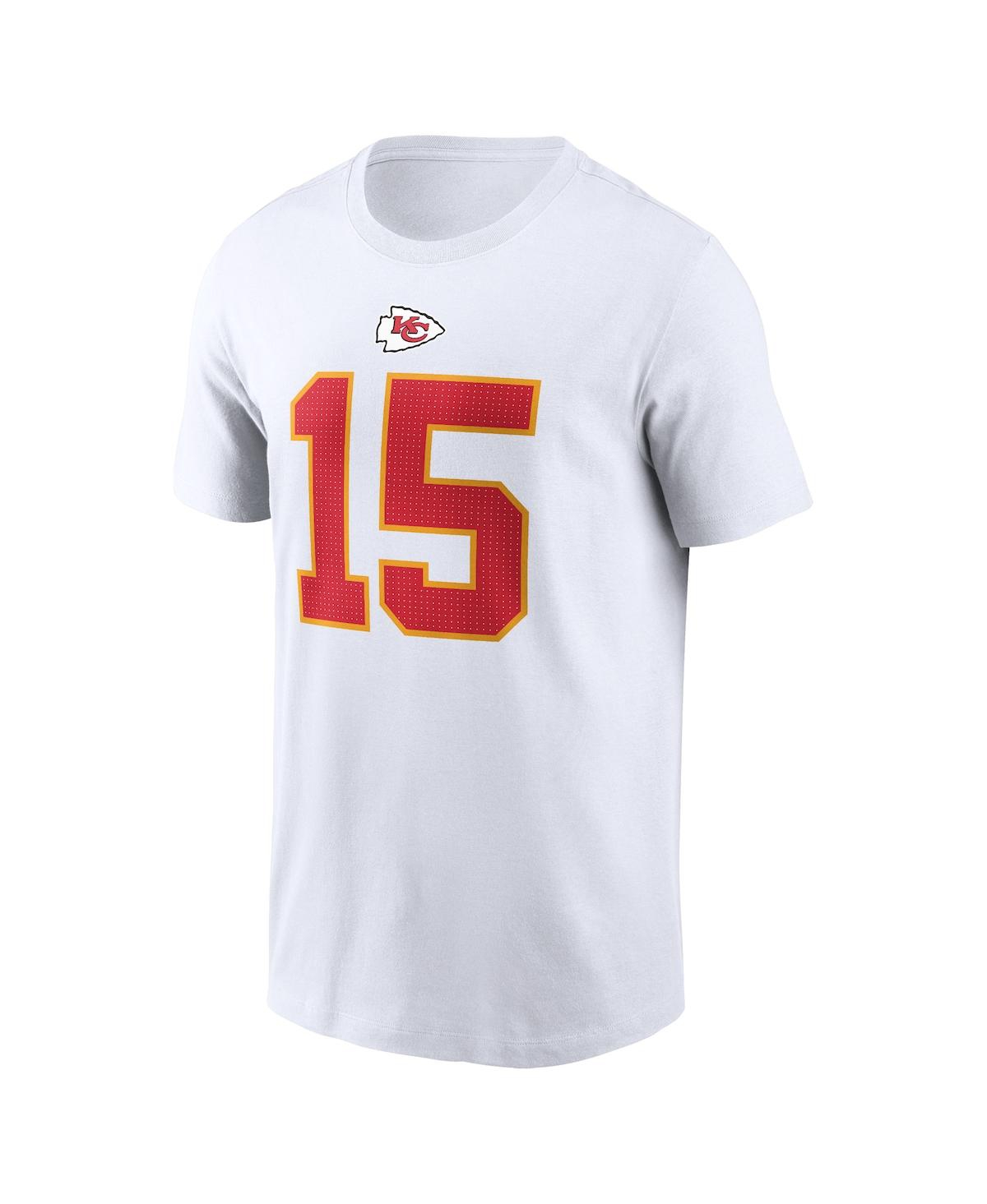 Men's Nike Patrick MahomesKansas City Chiefs Player Name and Number T-shirt - White