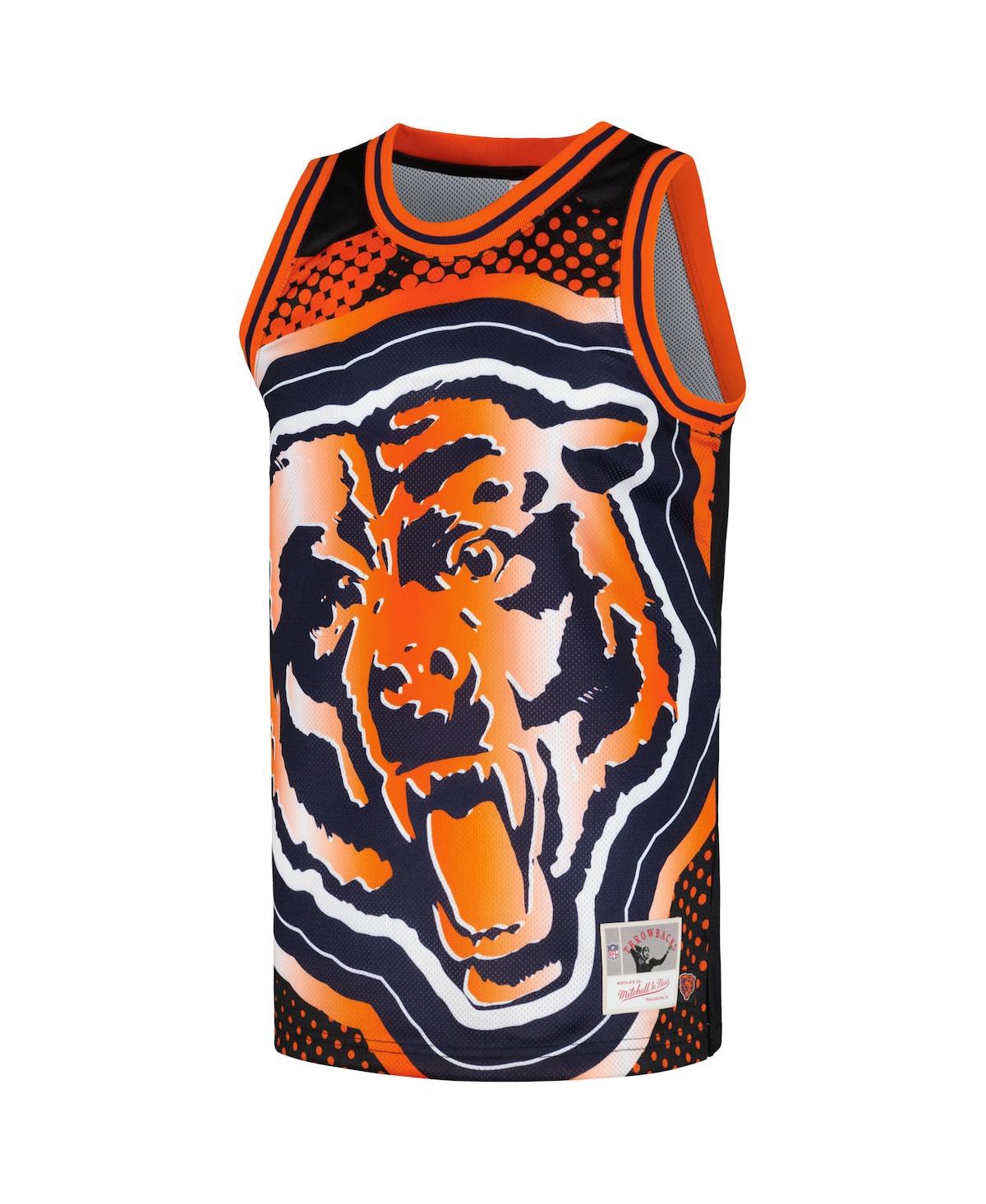 Men's Mitchell & NessChicago Bears Big Face 7.0 Fashion Tank Top - Black
