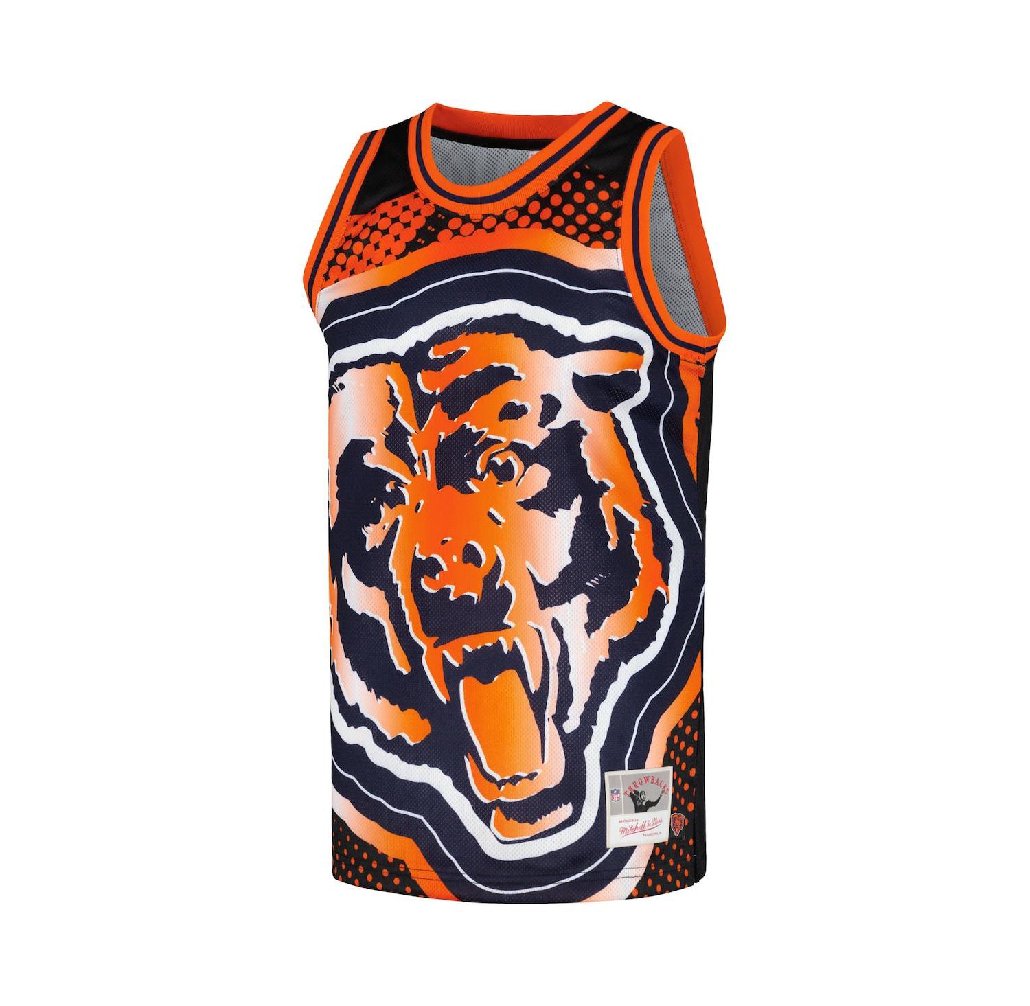 Men's Black Chicago Bears Big Face 7.0 Fashion Tank Top