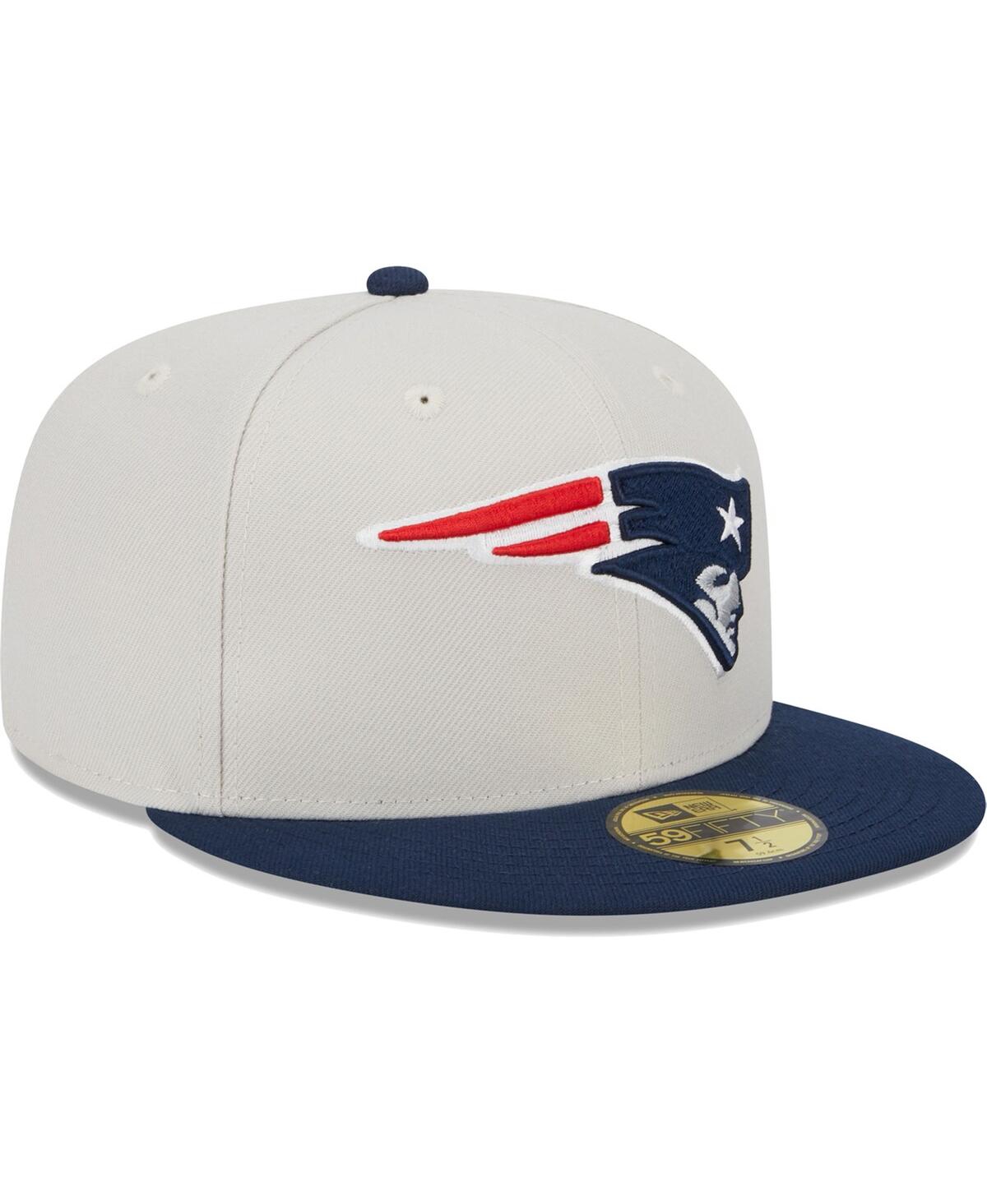 Men's New Era Navy New England Patriots Super Bowl Champions Patch 59FIFTY Fitted Hat - Navy