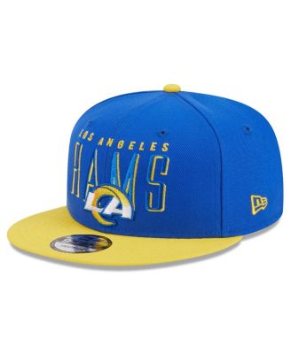 New Era Men's Royal, Gold Los Angeles Rams Headline 9FIFTY Snapback Hat ...