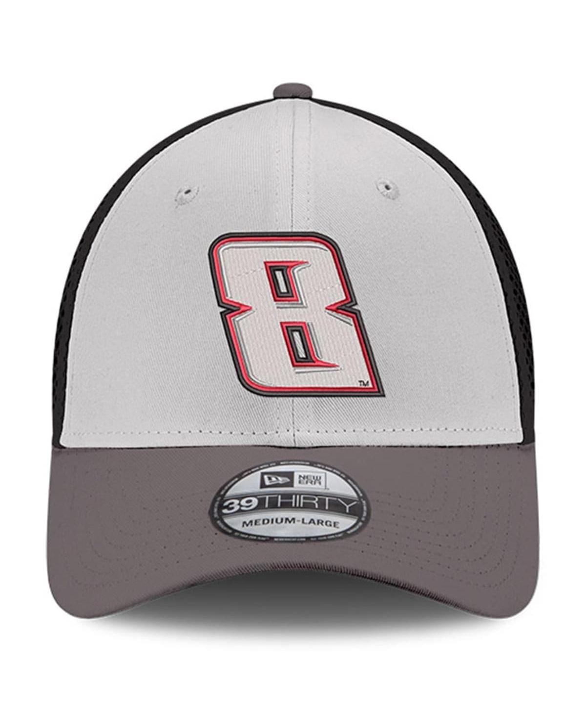 Men's New Era Black Kyle Busch 39THIRTY Neo Flex Fit Hat - Black