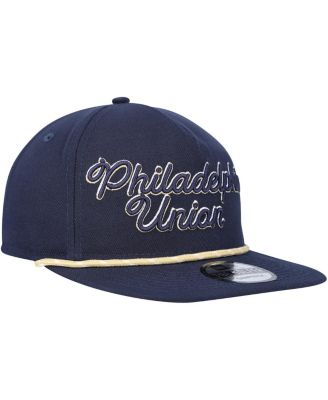 Men's Navy Philadelphia Union Script Golfer Adjustable Hat