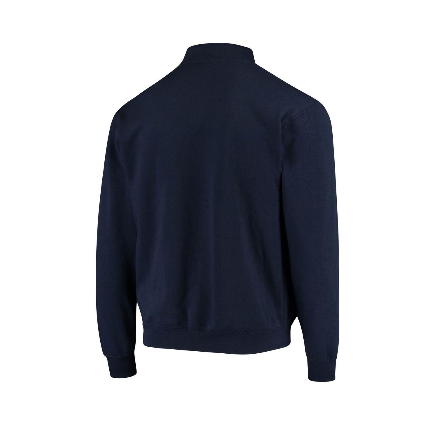 Men's Navy Montana State Bobcats Tortugas Logo Quarter-Zip Jacket