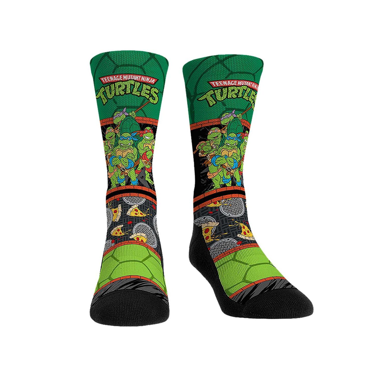 Men's and Women's Socks Teenage Mutant Ninja Turtles Showtime Crew Socks