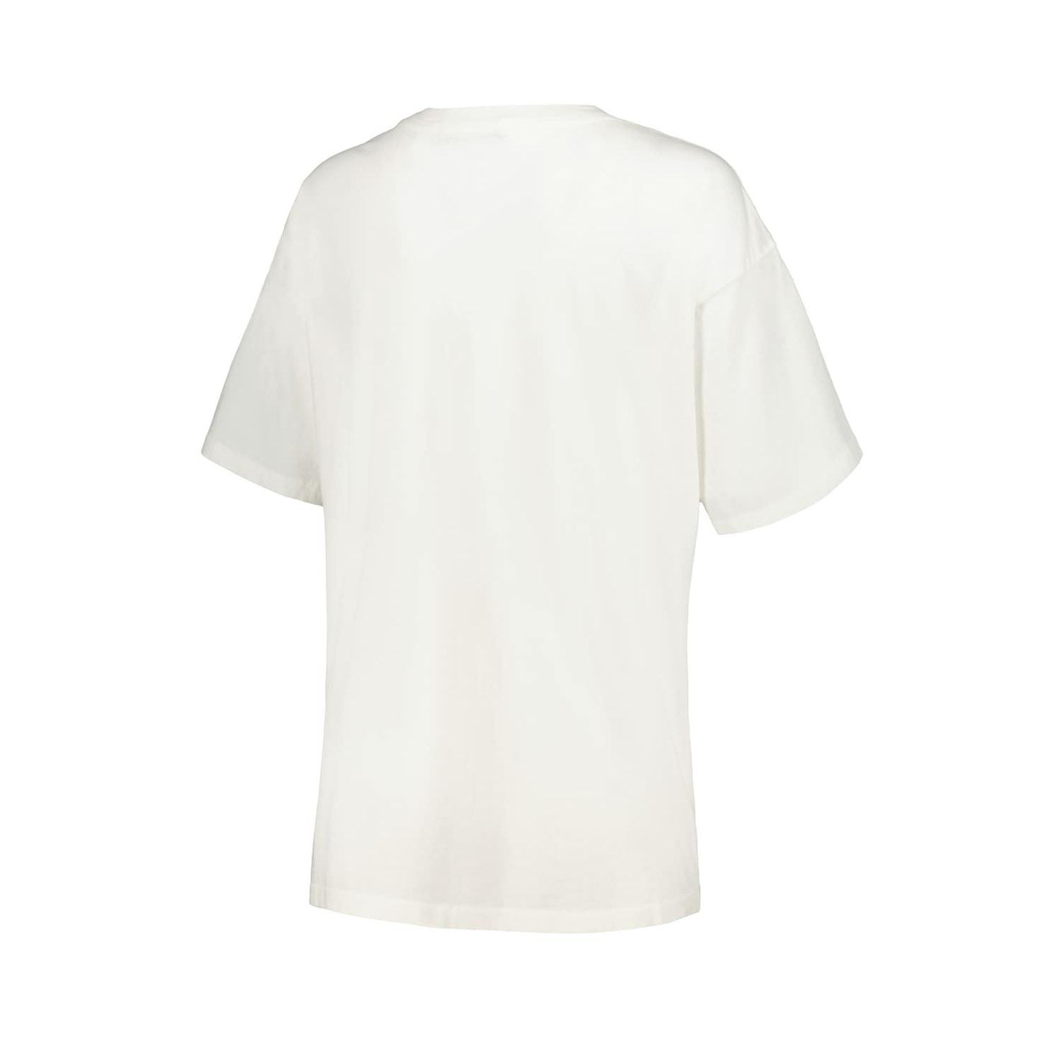 Women's White Distressed Wu-Tang Graphic T-shirt