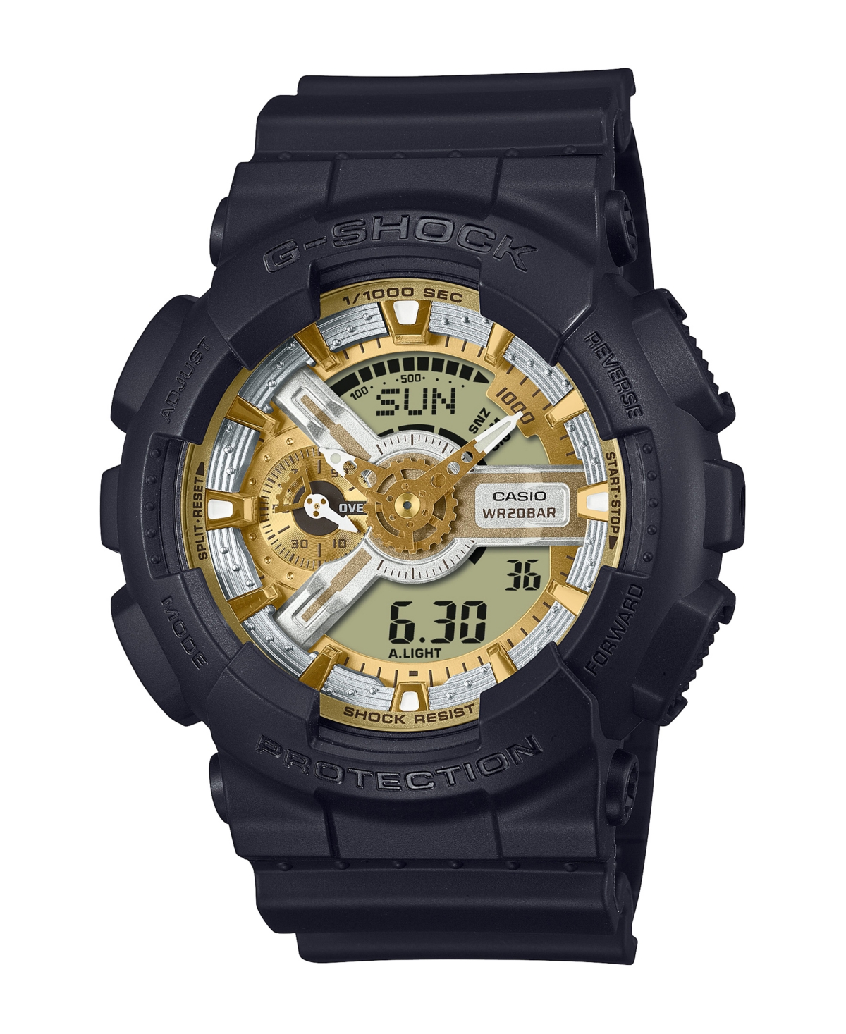 G-shock Men's Analog Digital Black Resin Watch, 51.2mm, Ga110cd-1a9