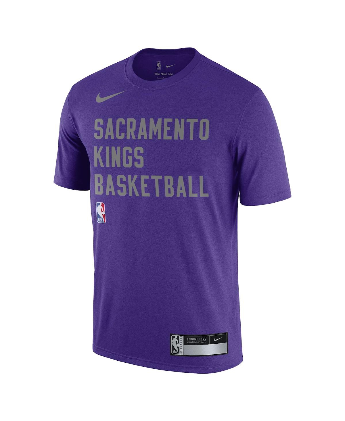 Men's NikeSacramento Kings 2023/24 Sideline Legend Performance Practice T-shirt - Purple