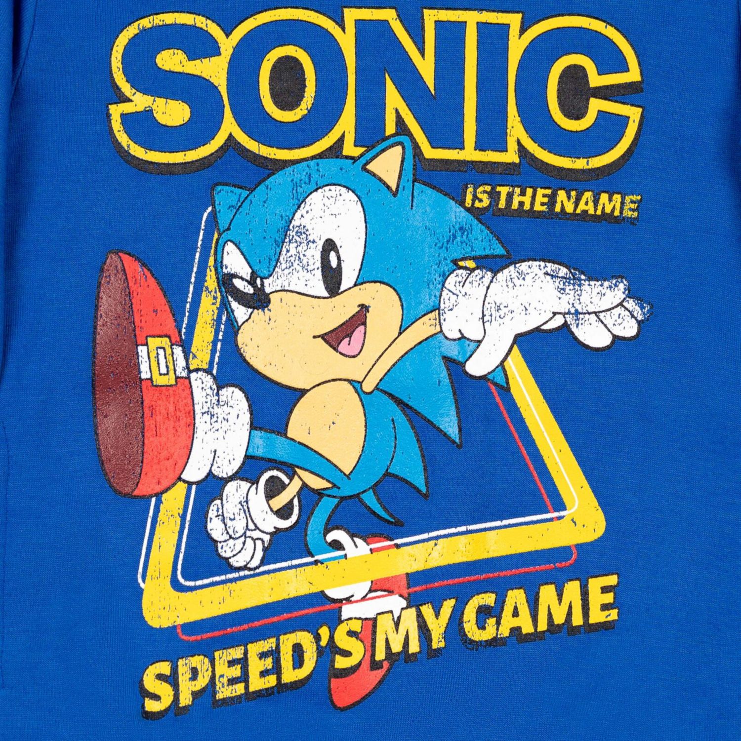 Little Boys Sonic the Hedgehog Tails Knuckles Hoodie to