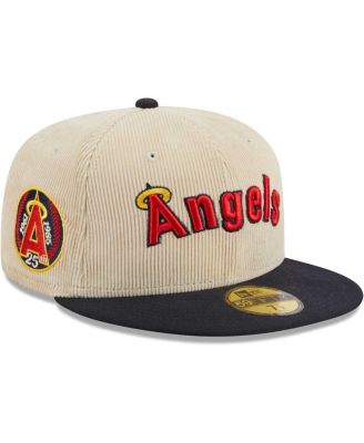 Men s New Era White California Angels Cooperstown Collection Corduroy Classic 59FIFTY Fitted Hat Macy s