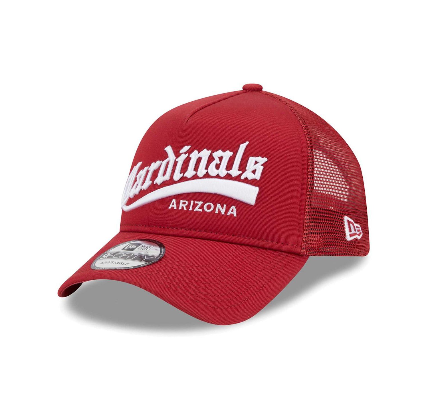 Men's Cardinal Arizona Cardinals Caliber Trucker 9FORTY Adjustable Hat