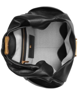 Amagansett Soft-Rolled Leather Shoulder with Sculpted Magnet Closure