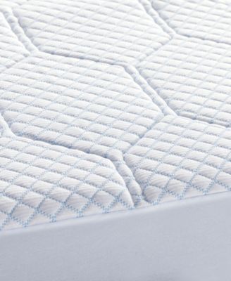 Cooling Quilted Memory Foam Mattress Pad, Twin