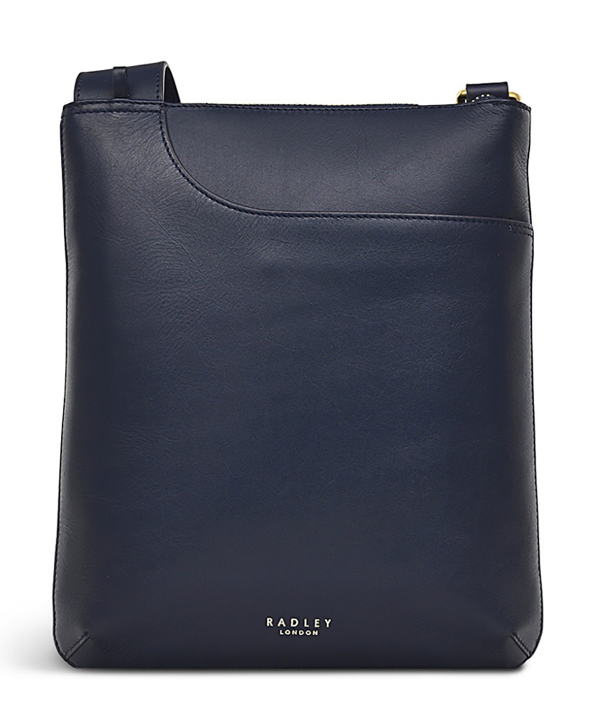 Pockets Icon- Medium Ziptop Crossbody - Ink