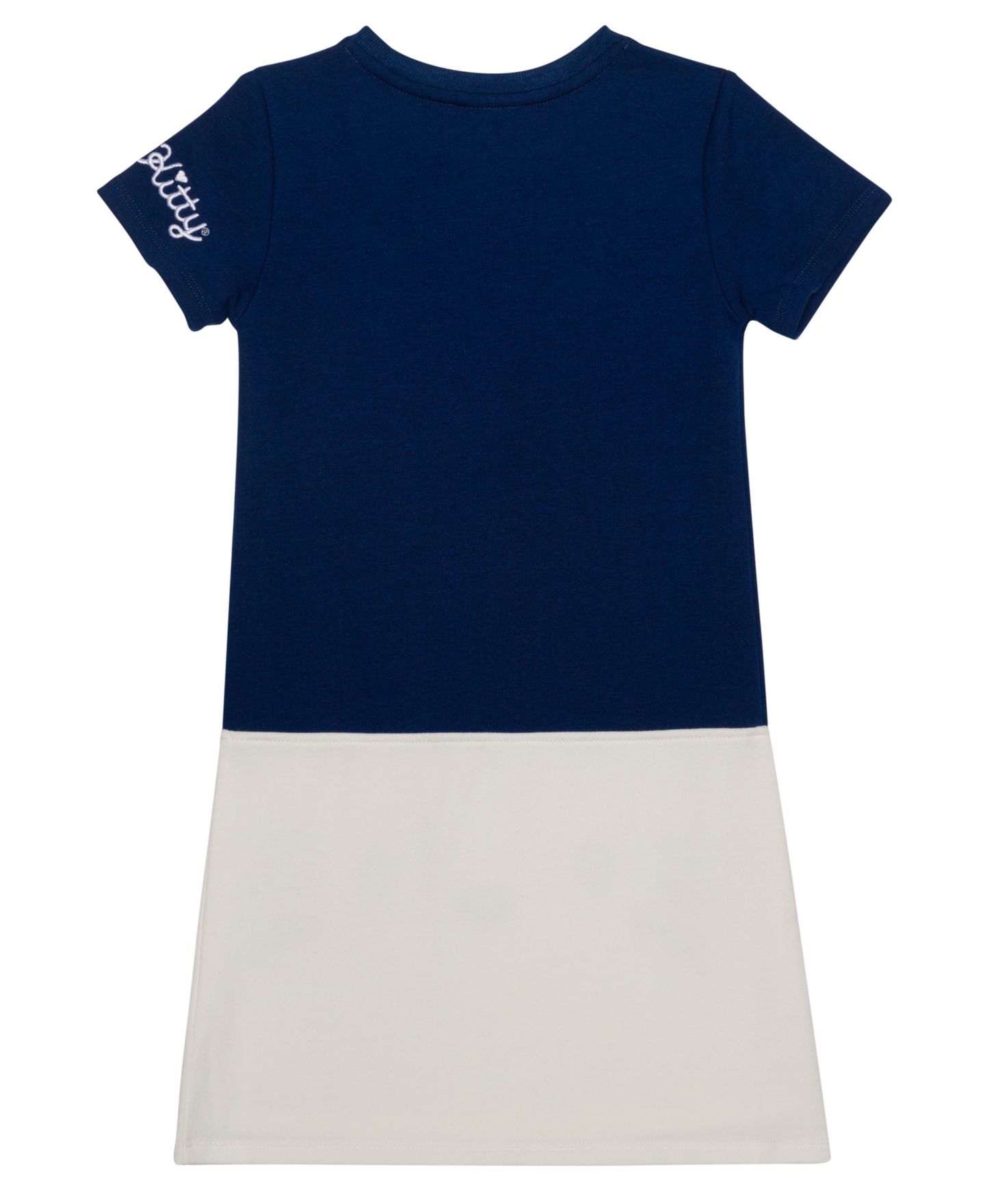 Платье Hello Kitty Round Neck Shift Dress для девочек-малышей, цвет: Синий — фото 2