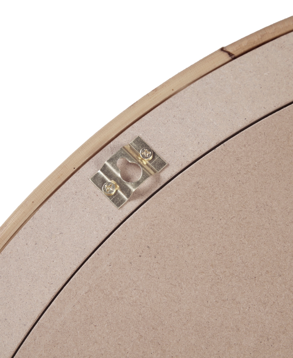 Martha Stewart LunaRattan Round Wall Mirror - Natural