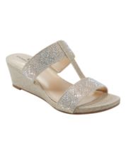 Bandolino gold sandals online