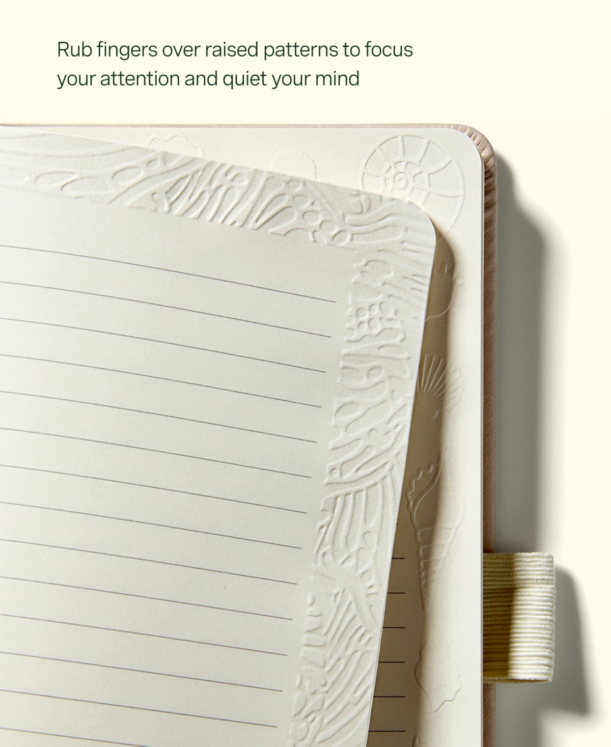 Shop Lifelines "shake It Up" Sensory Journal With Tactile Cover Embossed Paper In Multi Colored