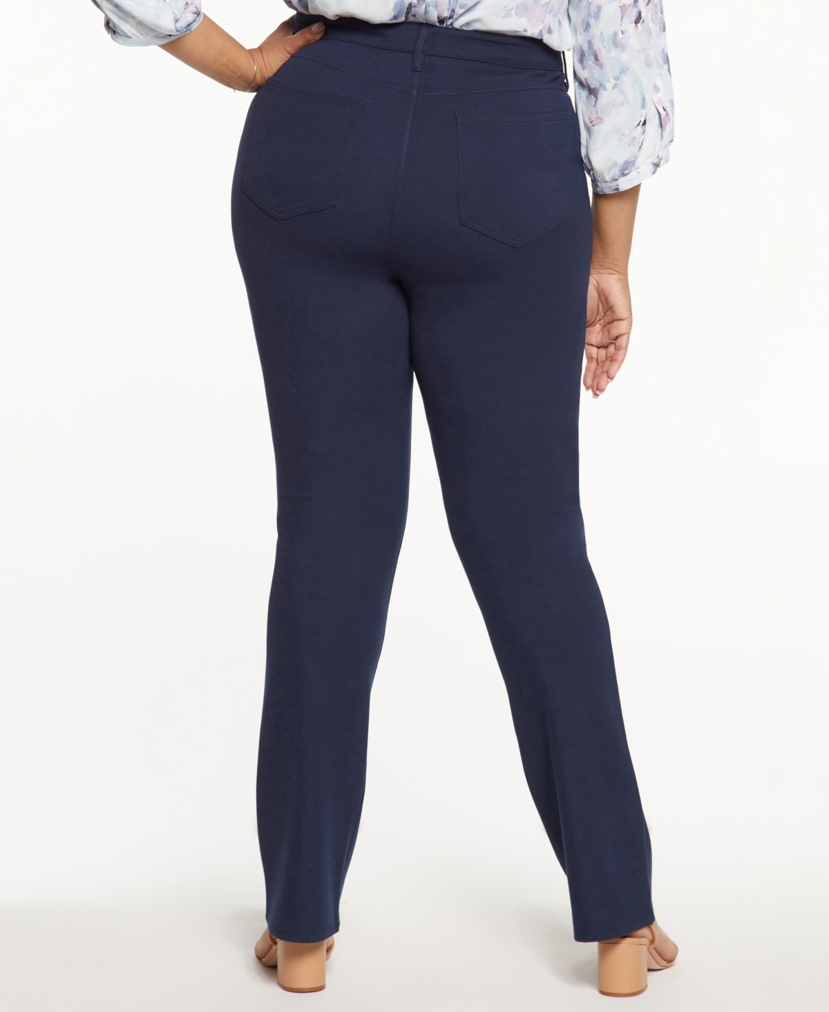 Nydj Plus Marilyn Straight Pants