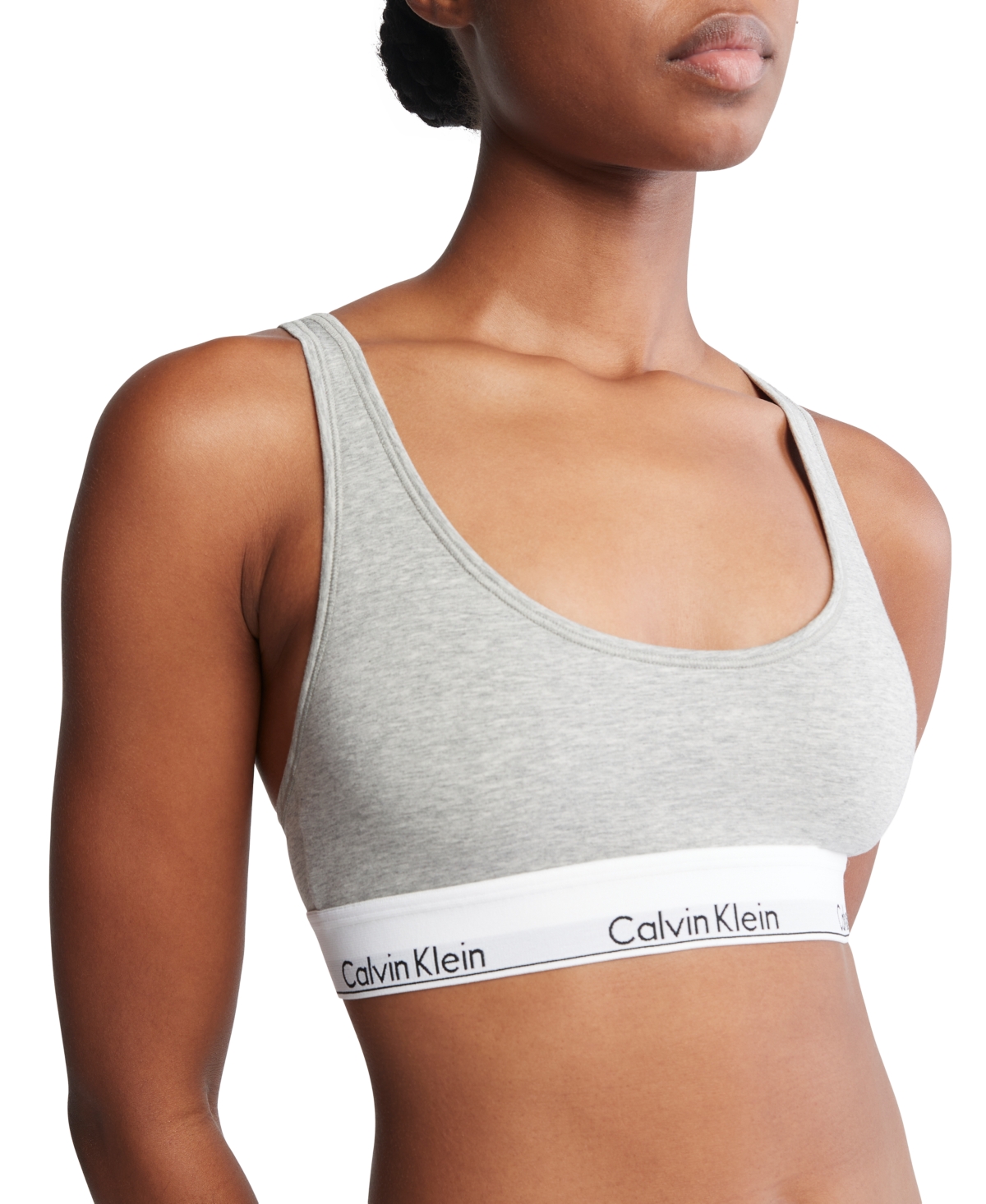 Calvin Klein Women's Modern Cotton Lightly Lined Bralette