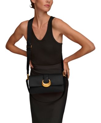 Valley Stream Leather Buckle Shoulder with Removable Strap