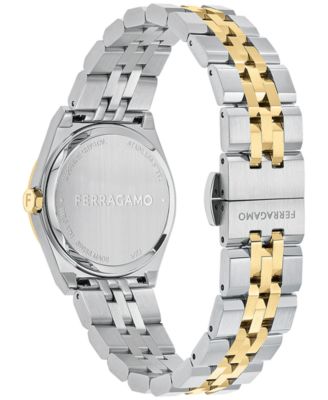 Salvatore Women's Swiss Two-Tone Stainless Steel Bracelet Watch 28mm