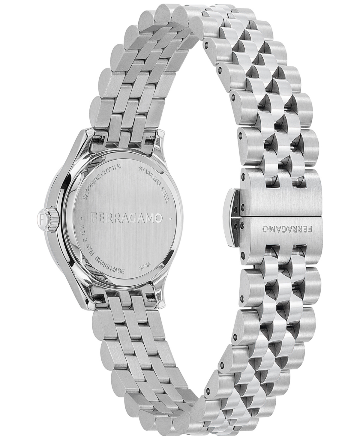 Shop Ferragamo Salvatore  Women's Swiss Stainless Steel Bracelet Watch 25mm
