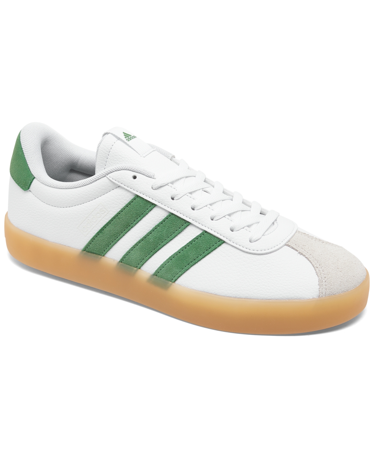 Adidas Originals Mens Adidas Vl Court 3.0 In Alumina/white/preloved Green