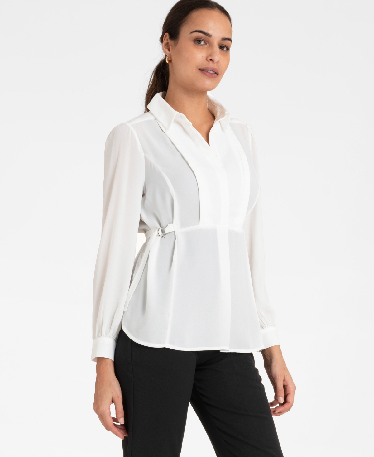 Seraphine Women's Maternity, Nursing and Pumping Blouse