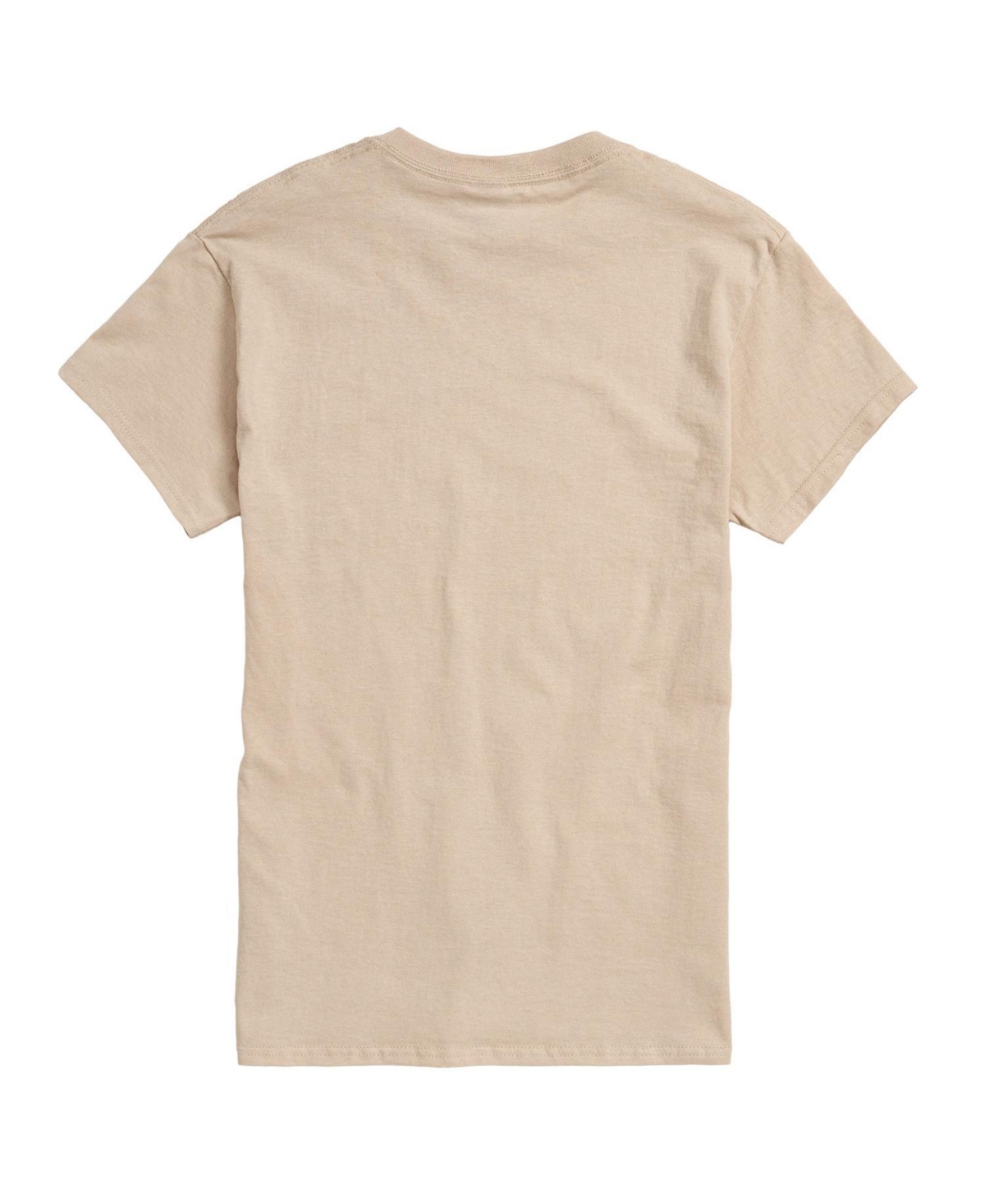 Airwaves Men's Disney Standard Short Sleeve T-shirts - Khaki