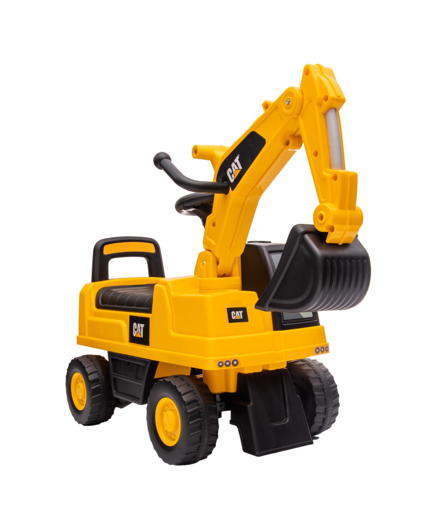 Детская игрушка Best Ride on Cars Cat Excavator Foot-to-Floor Push Car with Functional Front Bucket, 1–3 года — фото 2