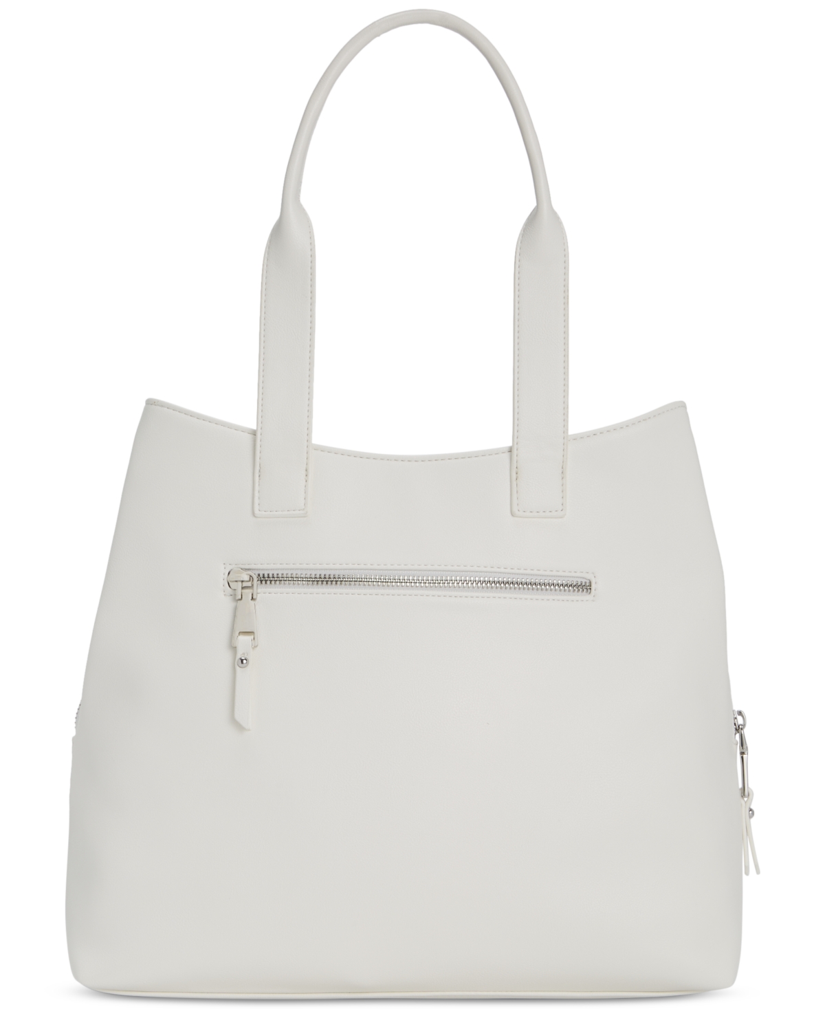 I.n.c. International Concepts Trippii Chain Medium Tote, Created for Macy's -Silver