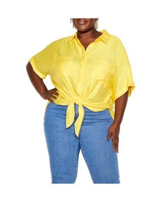Plus Size Relaxed Summer Shirt