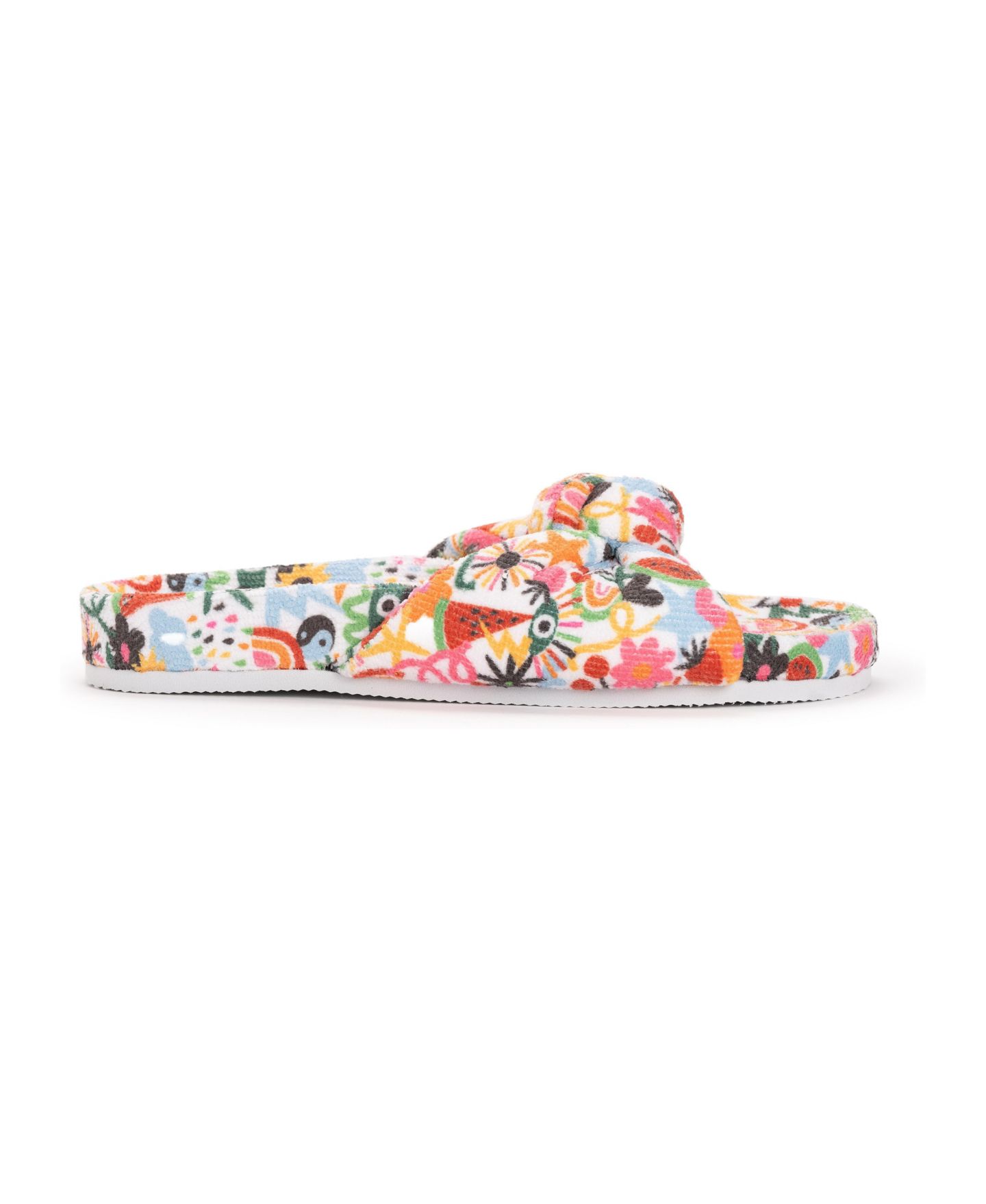 Женские тапочки MUK LUKS Nura Slide Slipper, цвет: Разноцветный — фото 2