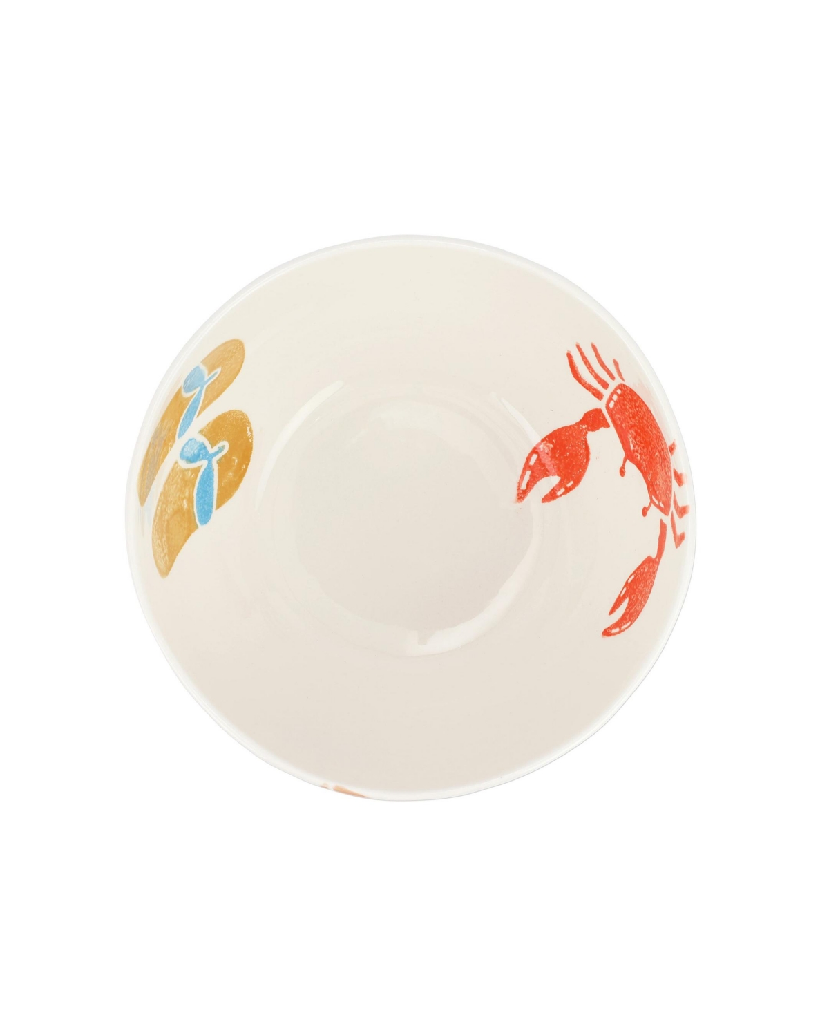 Vietri Riviera Deep Serving Bowl In Multi