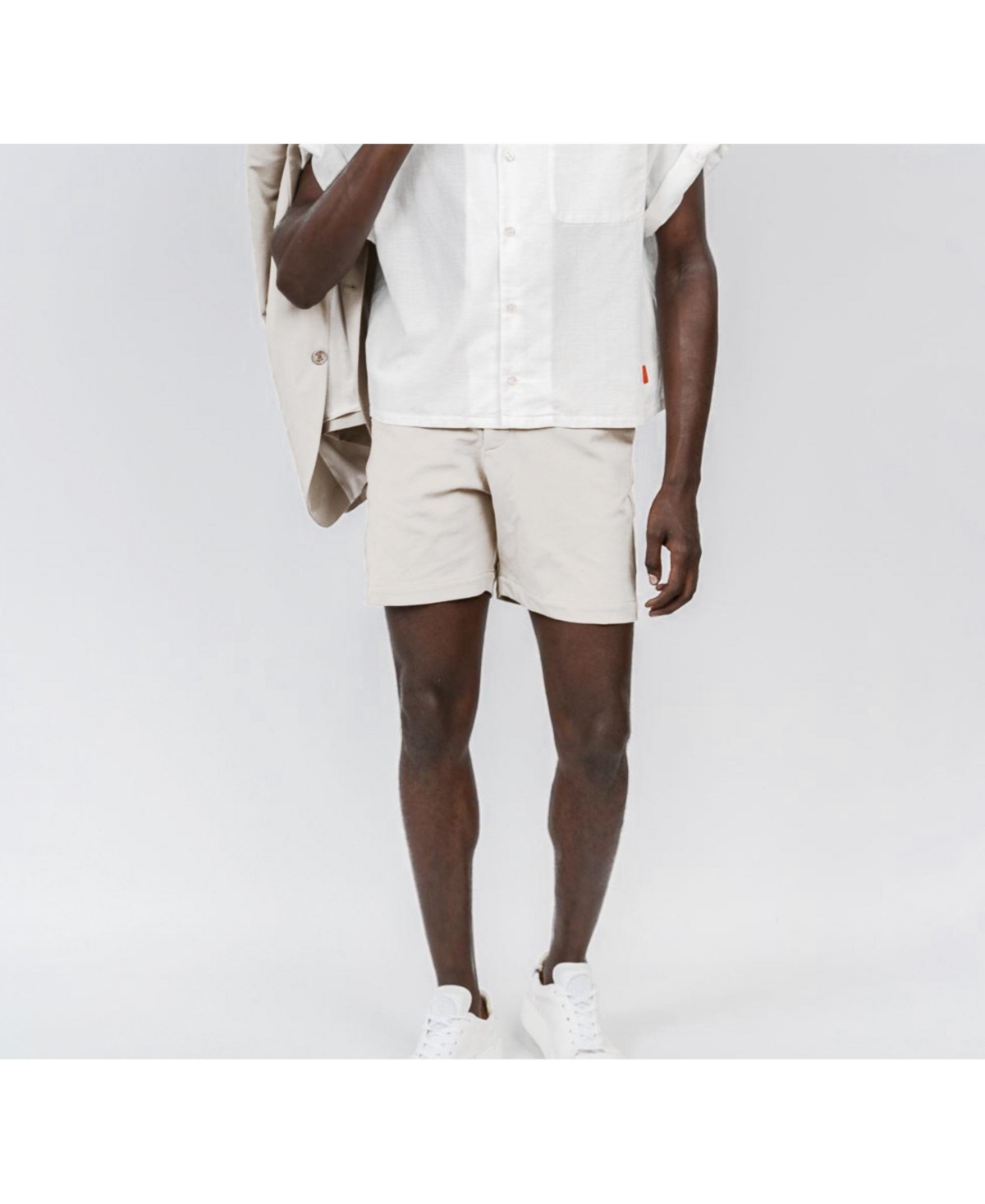 Men's Maclean Dress Drawstring Short - Cream